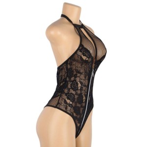 SUBBLIME - TEDDY DENTELLE FLORAL L-XL