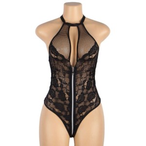 SUBBLIME - TEDDY DENTELLE FLORAL L-XL
