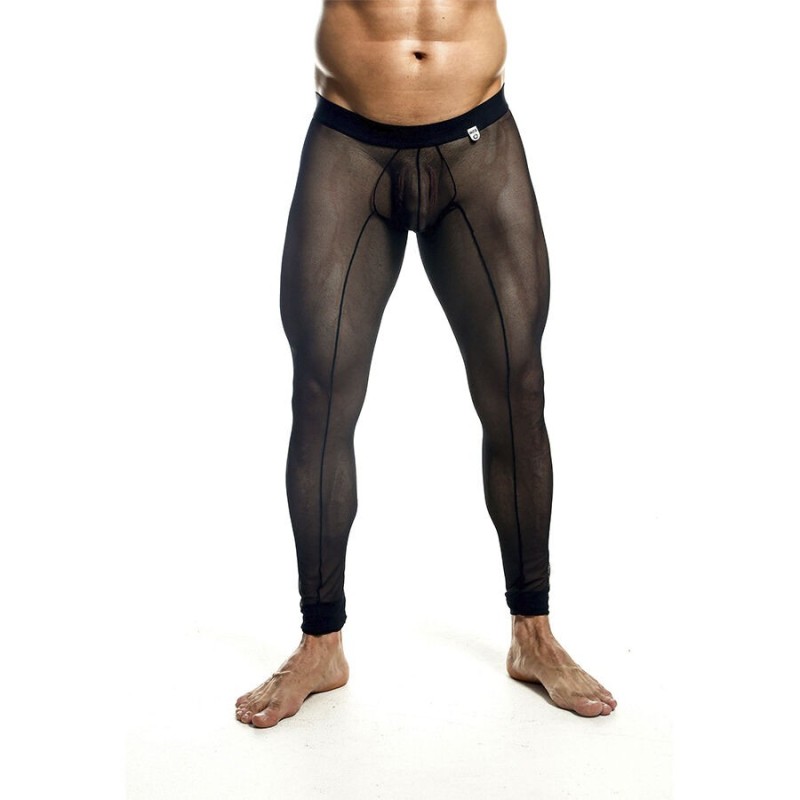 MOB - COLLANTS NOIRS TRANSPARENTS TAILLE L