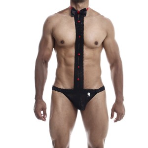 MOB - SMOKING AVEC STRING EN DENTELLE TAILLE L-XL