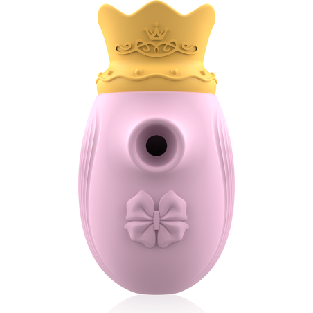 INTENSE - STIMULATEUR DE CLITORIS 10 MODES DASPIRATION ET DE LÉCHAGE - ROSE