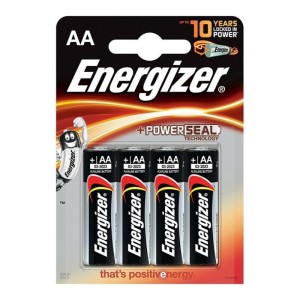 ENERGIZER - PILE ALCALINE AA LR6 4
