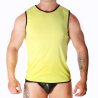 MACHO - T-SHIRT JAUNE S-M