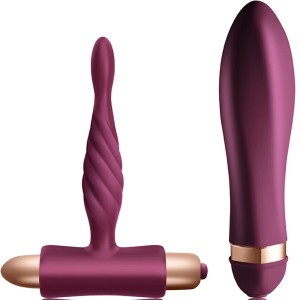 CLIMAXIMUM - DARE KIT VIBRATEUR TWISTED PLUG ANAL DÉBUTANT