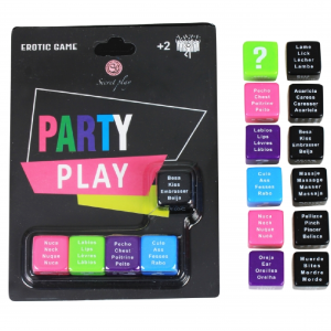 SECRETPLAY - JEU PARTY PLAY 5 DÉS (ES-PT-EN-FR)