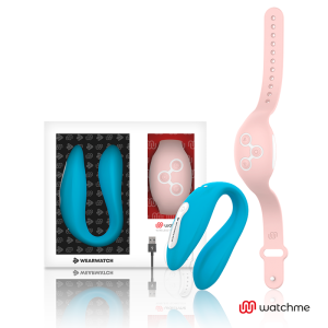 WEARWATCH - WATCHME VIBRATEUR DOUBLE TECHNOLOGIE INDIGO - ROSE