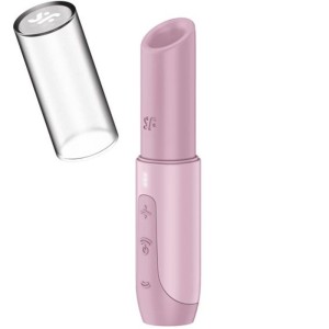 SATISFYER - STIMULATEUR DE CLITORIS SECRET KISS WAVE ROSE