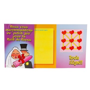 FEMARVI - CARTE NUIT DE MARIAGE -FR