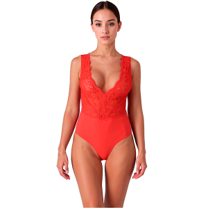 PASSION - BODY EVALIE ROUGE L-XL