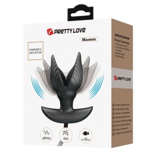 PRETTY LOVE - PLUG ANAL GONFLABLE and RECHARGEABLE