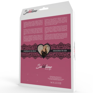 SUBBLIME - CORSET CENTRAL LACÉ S - M