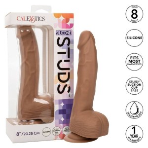 CALEXOTICS - CLOUS EN SILICONE 20.32 CM MARRON – Godes sans vibration