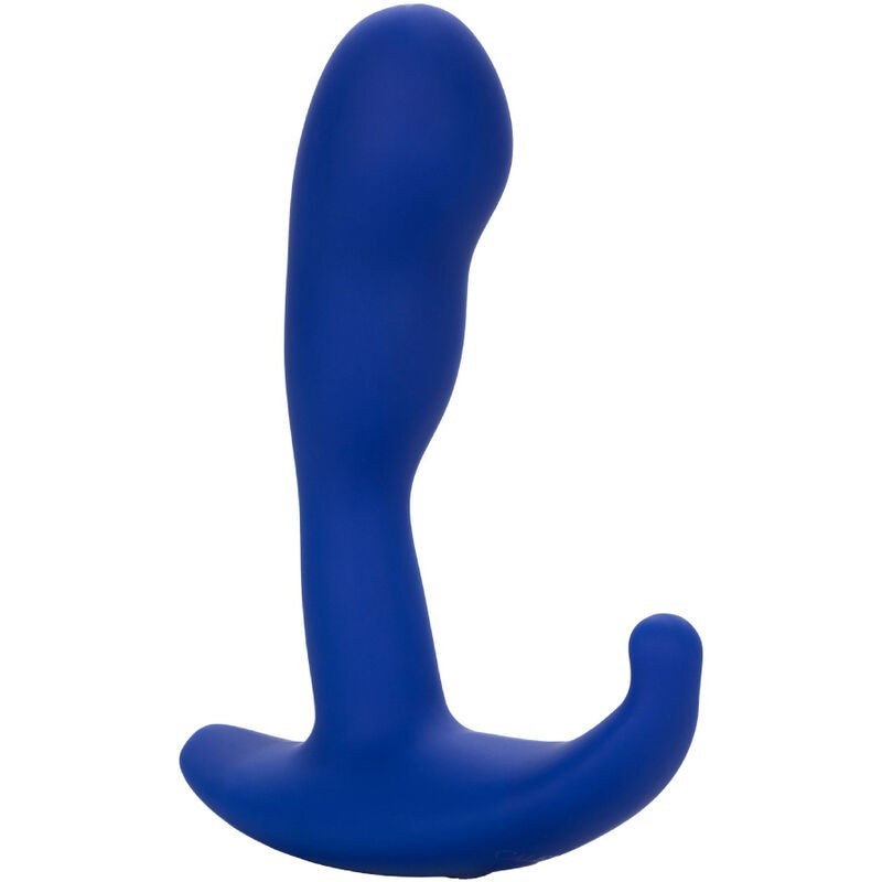 CALEXOTICS - ADMIRAL STIMULATEUR and VIBRATEUR ANAL COURBÉ BLEU – Vibromasseurs anaux