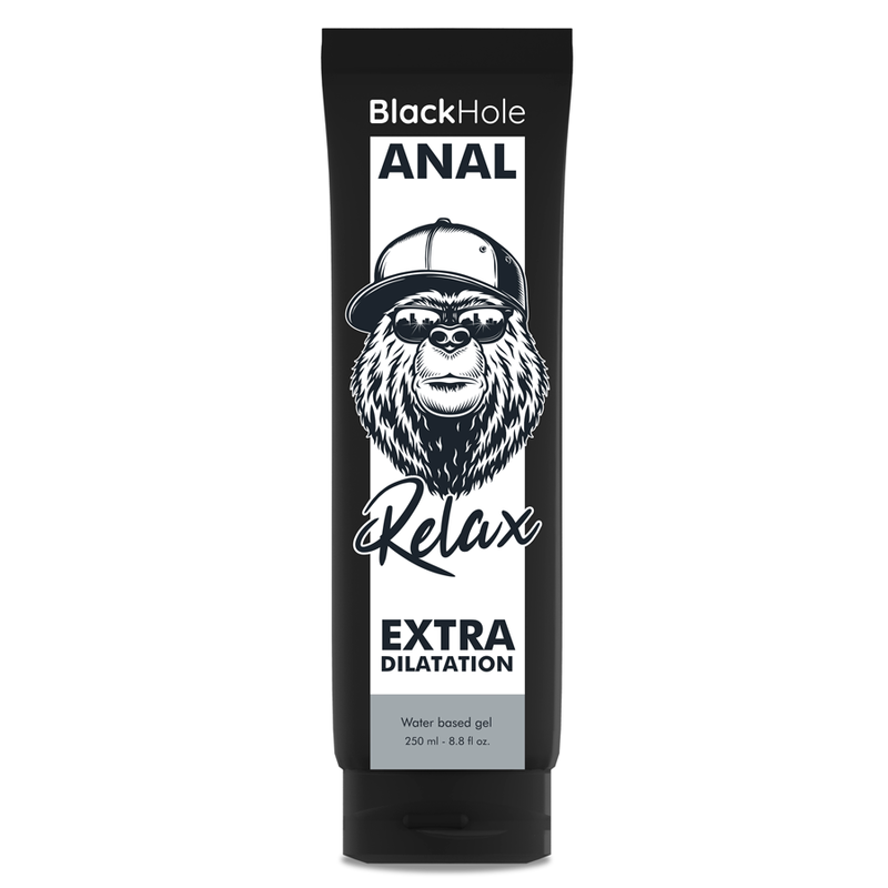 BLACK HOLE - GEL À BASE DEAU DILATATION ANALE 250 ML