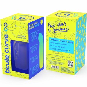 B SWISH - VIBRATEUR EN SILICONE RECHARGEABLE BCUTE CURVE INFINITE CLASSIC ÉDITION LIMITÉE JAUNE – Vibromasseurs Point G