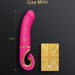 G-VIBE - VIBRATEUR GJAY MINI ROSE EN SILICONE – Vibromasseurs anaux ou vaginaux classiques