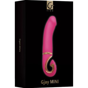 G-VIBE - VIBRATEUR GJAY MINI ROSE EN SILICONE – Vibromasseurs anaux ou vaginaux classiques