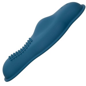 CALEXOTICS - RIDER MASSAGER DOUBLE MOTEUR TÉLÉCOMMANDE BLEU – Masseuses