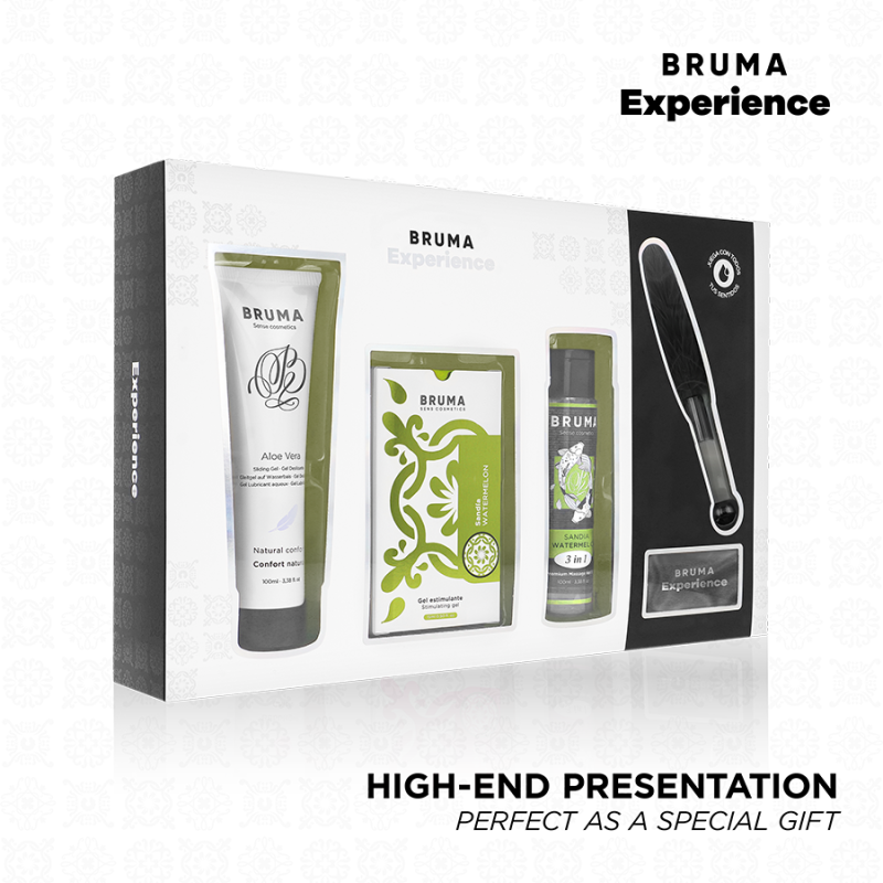 BRUMA XPERIENCE - KIT TENTATION PASTÈQUE DOUCE AVEC AMPLIFICATEUR DORGASME