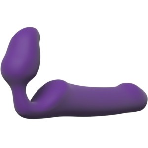 ADRIEN LASTIC - QUEENS STRAP-ON SOUPLE VIOLET TAILLE L – Harnais sans laisse