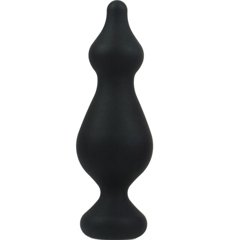 ADRIEN LASTIC - PLUG ANAL AMUSE SILICONE NOIR TAILLE L – Bouchons anaux