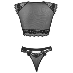LIVCO CORSETTI FASHION - TIMOSAN LC 90631 SOUTIEN-GORGE CULOTTE NOIR