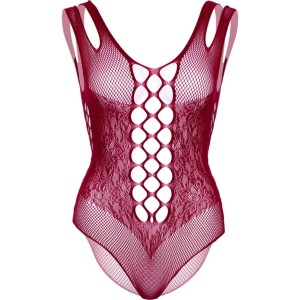 LEG AVENUE - 81641X BODY SANS COUTURE BORDEAUX TAILLE 1X-2X