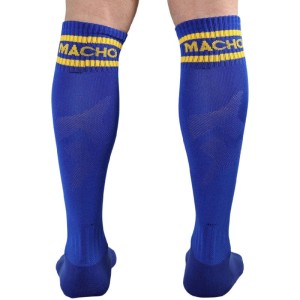 MACHO - CHAUSSETTES LONGUES TAILLE UNIQUE ROUGE