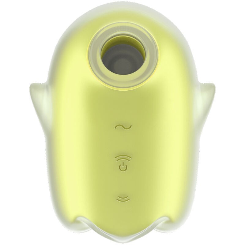 SATISFYER - GLOWING GHOST AIR PULSE and VIBRATEUR JAUNE