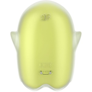 SATISFYER - GLOWING GHOST AIR PULSE and VIBRATEUR JAUNE