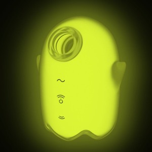 SATISFYER - GLOWING GHOST AIR PULSE and VIBRATEUR JAUNE