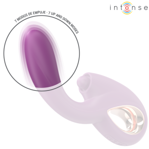 INTENSE - LALI VIBRATEUR MULTIFONCTION POINT G TAPPING and THRUST and VIBRATION VIOLET
