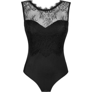LIVCO CORSETTI FASHION - MUDIENIN LC 90654 BODY NOIR L-XL