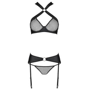 PASSION - ENSEMBLE CUIR ÉCOLOGIQUE AMANDA S-M
