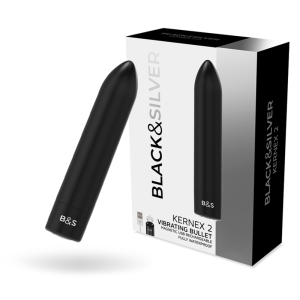BLACKandSILVER - BALLE MAGNÉTIQUE VIBRANTE NOIRE KERNEX 2