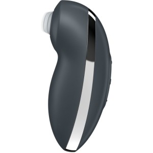 SATISFYER - TAP and CLIMAX 2 VIBRATEUR and STIMULATEUR GRIS
