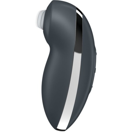 SATISFYER - TAP and CLIMAX 2 VIBRATEUR and STIMULATEUR GRIS