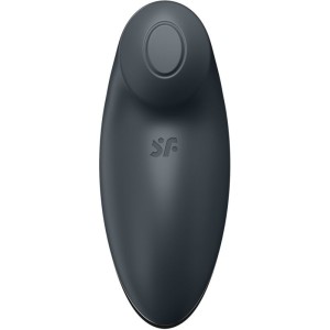 SATISFYER - TAP and CLIMAX 2 VIBRATEUR and STIMULATEUR GRIS