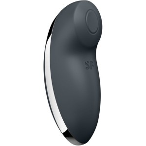 SATISFYER - TAP and CLIMAX 2 VIBRATEUR and STIMULATEUR GRIS