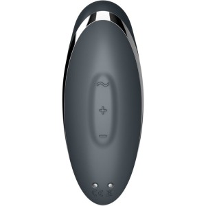 SATISFYER - TAP and CLIMAX 2 VIBRATEUR and STIMULATEUR GRIS