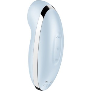 SATISFYER - TAP and CLIMAX 2 VIBRATEUR and STIMULATEUR BLEU