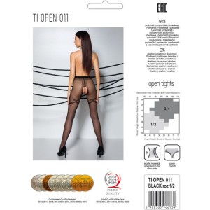 PASSION - TIOPEN 011 COLLANT NOIR 1-2 20 DEN