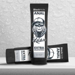 BLACK HOLE - GEL À BASE DEAU DILATATION ANALE 250 ML