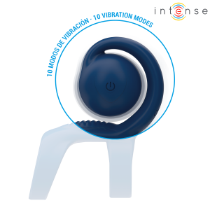 INTENSE - TYSON COCK RING AVEC BOULE VIBRANTE Ø 3,2 CM