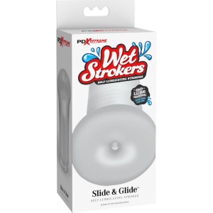 FETISH FANTASY EXTREME - MASTURBADEUR MÂLE EN SILICONE TRANSPARENT SLIDE and GLIDE