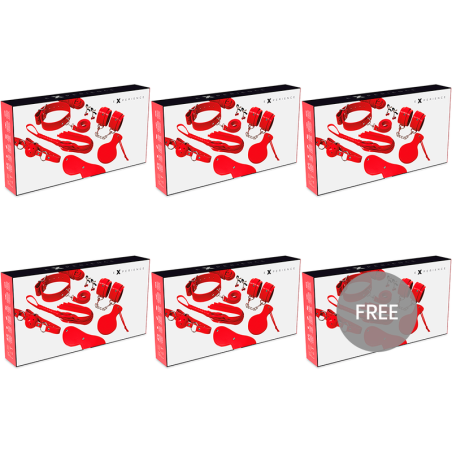 EXPERIENCE - KIT FÉTICHE BDSM SÉRIE ROUGE 51 GRATUIT