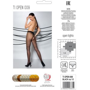 PASSION - TIOPEN 009 COLLANT NOIR 1-2 20 DEN