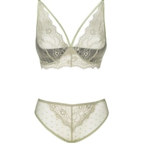 LIVCO CORSETTI FASHION - PINE LC 90667 SOUTIEN-GORGE CULOTTE KAKI