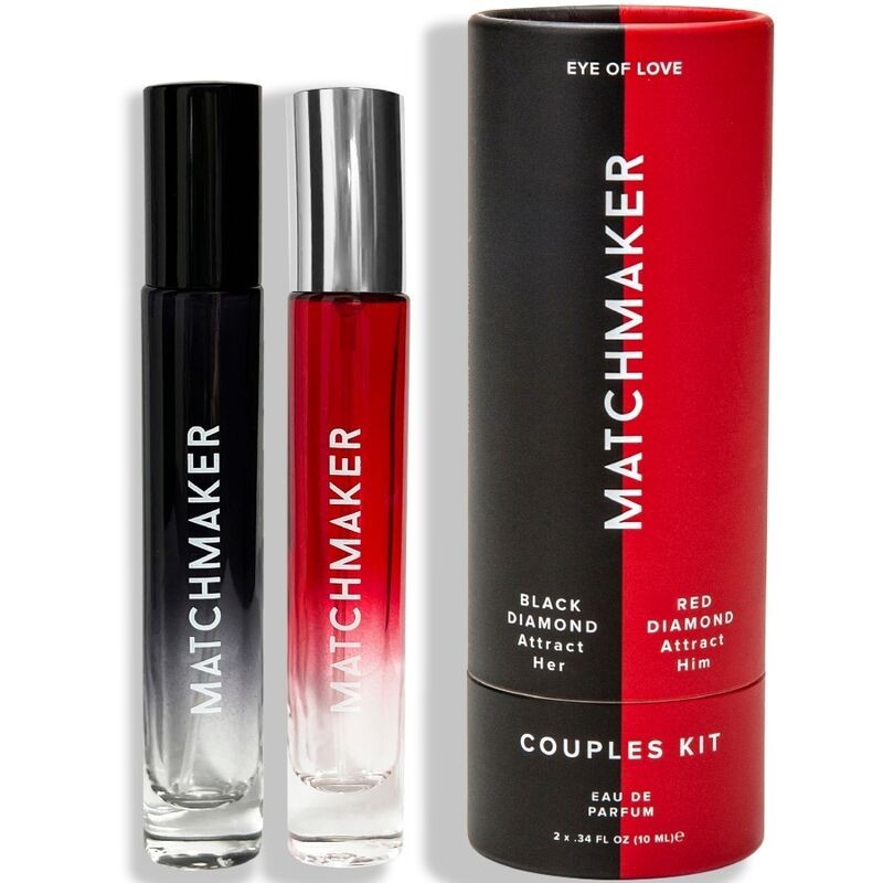 EYE OF LOVE - MATCHMAKER PHEROMONE 2PC SET COUPLES KIT ATTIRE HER and HIM 20 ML