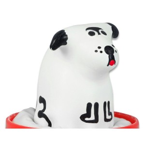 CONDOMERIE - PRÉSERVATIFS FANTAISIE PEINTS À LA MAIN CHIEN DALMATIEN